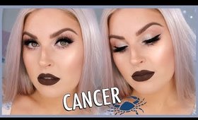 Cancer Makeup Look ♋ ZODIAC SIGNS SERIES 💕🦀