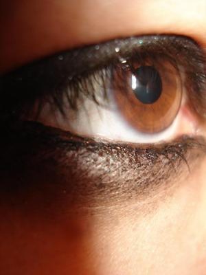 Claire's Charcoal Eye Shadow and Wet N' Wild eyeliner