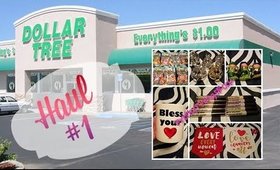 Dollar Tree Haul #1 | Jan 2018 ~ New Finds! | PrettyThingsRock