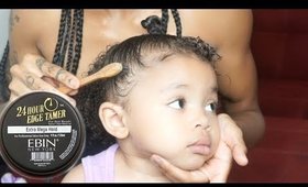 I USE EBIN EDGE CONTROL ON MY 1 YEAR OLDS HAIR !