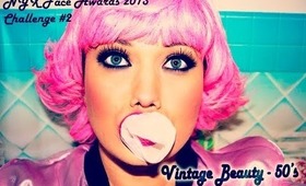 Vintage Beauty - 50's - NYX Face Awards Challenge #2