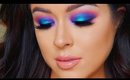 Full Coverage Glam and Colorful Makeup Tutorial