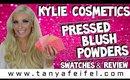 Kylie Cosmetics | Pressed Blush Powders | Swatches | Demo | Review | Tanya Feifel-Rhodes