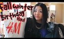 Fall / Winter Clothing & Birthday Haul! H&M, Forever 21, Windsor & Pacsun