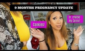 36 Weeks Pregnancy Bump Date - Cankles and Doctor Checks my Cervix!