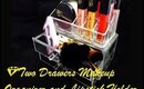 💎Two Drawers Makeup Organizer and Lipstick Holder Combo