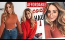 AFFORDABLE TRY ON HAUL | Cute & Cozy 2017