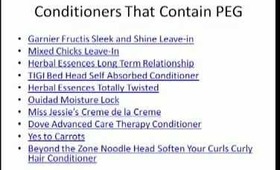 Natural Hair Lesson: Water-Soluble Silicons Learn It!
