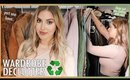 MASSIVE CLOSET DECLUTTER! 👕 organize clothing with me! ♻️