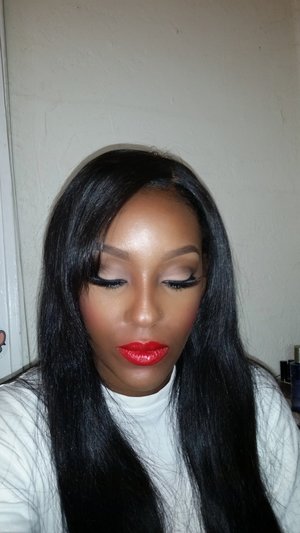 Neutral and Red Lips