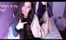 WHAT'S IN MY BAG!?