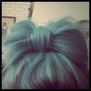 Turquoise Hair Bow