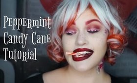 Peppermint Candy Cane Holiday Makeup Tutorial