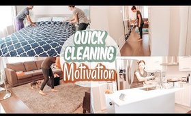 QUICK AND EASY CLEAN WITH ME / QUICK CLEANING MOTIVATION