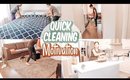 QUICK AND EASY CLEAN WITH ME / QUICK CLEANING MOTIVATION
