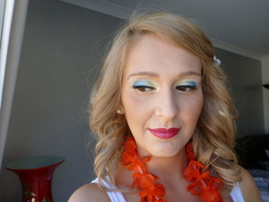 Look from my Hula Girl tutorial