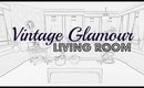 TS4 Vintage Glamour Living Room