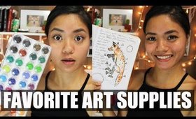 My Favorite Art Supplies