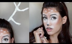 Doe, A Deer, A Female Deer! - Halloween Makeup Tutorial 2013