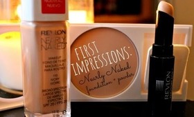 First Impressions: Revlon Nearly Naked Foundation + Powder