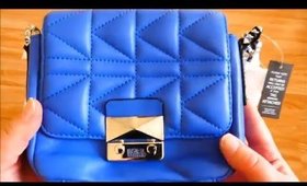 Karl Lagerfeld Crossbody Electric Blue Bag Unboxing