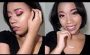 BRIGHT RED & PINK SPRING MAKEUP LOOK | Cici Gee