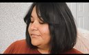 HOW TO BLOW DRY CURTAIN BANGS WITH A BOB HAIRCUT FOR A FULL FACE #roundface #roundfacehairstyles