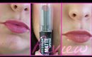 City Color Cosmetics Review: Be Matte Lipstick & Creamy Lip Stain | Lip Swatches