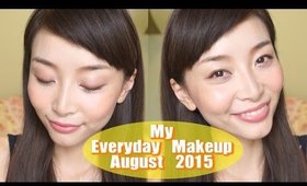 My Everyday Makeup Routine♥August 2015 [English Subs] 毎日のメイク♥８月