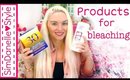 Products to Bleach Your Hair Platinum Blonde | SimDanelleStyle