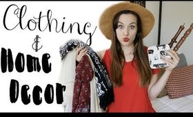 HUGE Thrift Haul! Clothing & Home Decor Items!