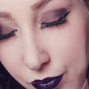 Purple Rocker Chick Smokey Eye Makeup 