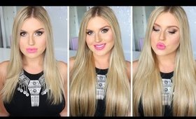 How To Clip In Hair Extensions! ♡ Zala Hair Extensions Review