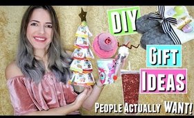 DIY Easy Christmas GIFT IDEAS that people will actually WANT! & HOLIDAY GIVEAWAY