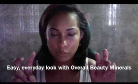Single color look with Overall Beauty Minerals- Orlando Makeup Artist, Mature Makeup