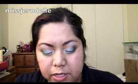 Teal Sparkly Holiday Tutorial #1