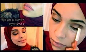 Simple smokey eye for beginners ♡ Full face makeup tutorial