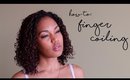 How To: Finger Coiling | Effortless, Easy Curls Tutorial ◌ alishainc