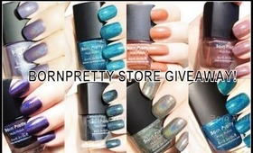 BornPretty Store Giveaway-Holographic Polish-3 winners!!