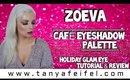 Zoeva Café Eyeshadow Palette | Holiday Glam Eye Tutorial & Review | Tanya Feifel-Rhodes