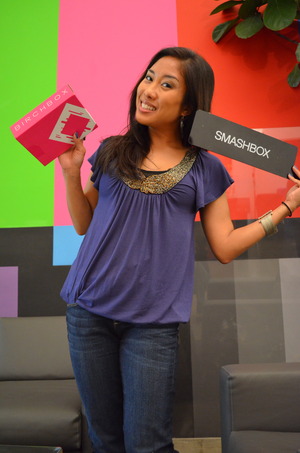 At Smashbox Studios for the Birchbox and Smashbox Event