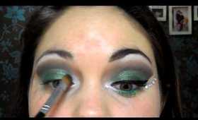 Forest green inspired look :)