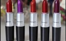 Mac Lipsticks Review Swatch | Labiales  |MakeupbyIRMITA