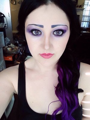 Waterproof makeup for a Mermaid gig