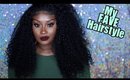 My FAVORITE Hairstyle EVER!! | WowAfrican Curly 360 Lace Frontal & Bundles | Makeupd0ll