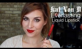 60 Sec. Review: Kat Von D Everlasting Liquid Lipstick