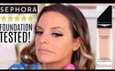 5 STAR FOUNDATION FROM SEPHORA | WEAR TEST! HIT OR MISS? | Casey Holmes