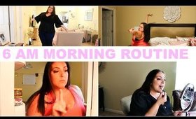 6 AM WORK MORNING ROUTINE | MORNING ROUTINE FOR WORK & MY NEW 8-5 JOB