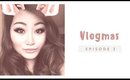 VLOGMAS: Day 3 — Sushi & Putting Up Our Christmas Tree | misscamco