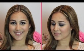 Soft & Sultry Navy Blue Smokey Eye Makeup Tutorial